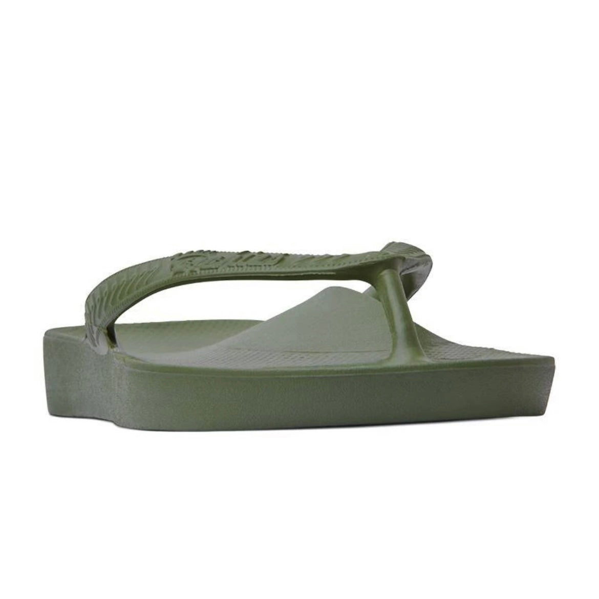 Archies Khaki Arch Support Thongs Flip Flop Orthotic