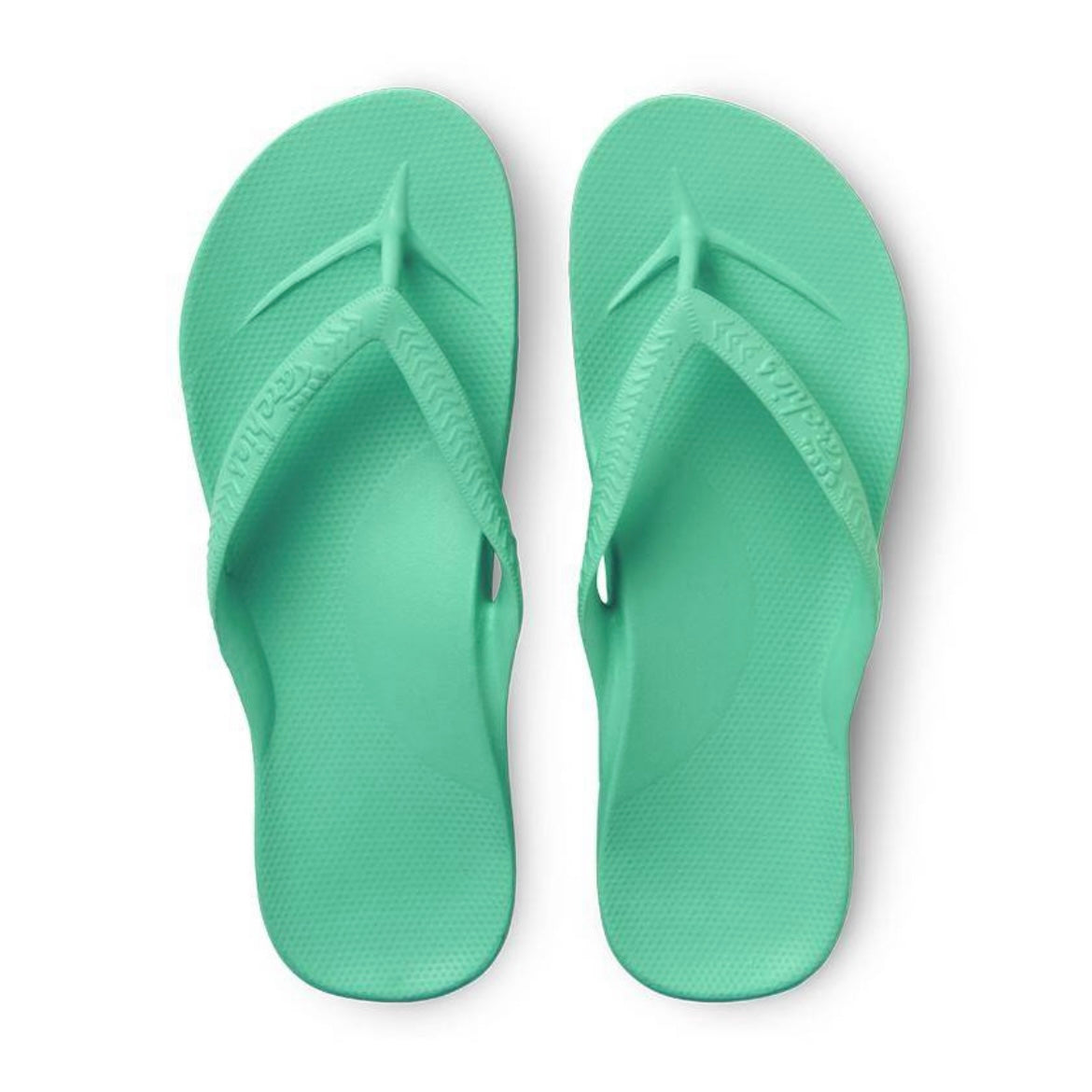Archies Mint Arch Support Thongs Flip Flop Orthotic