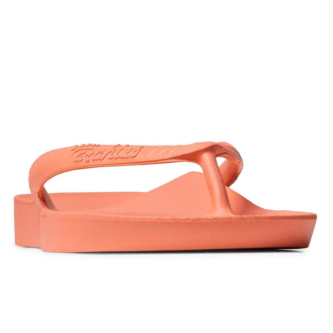 Archies Peach Arch Support Thongs Flip Flop Orthotic