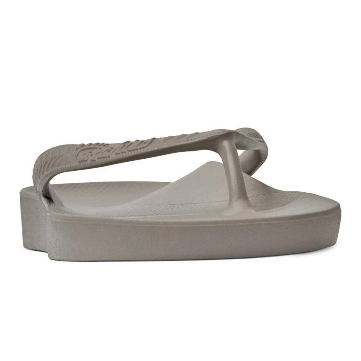 Archies Taupe Arch Support Thongs Flip Flop Orthotic