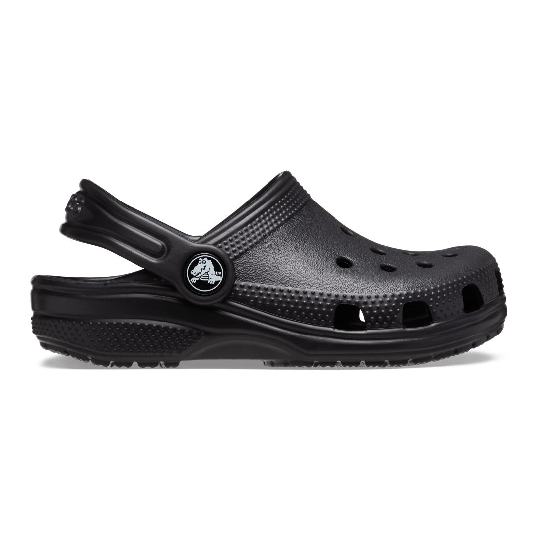 Crocs - Black Kids Classic Clog #206991-001 Kids Crocs