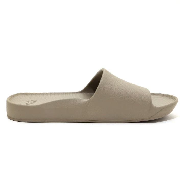 Archies Taupe Arch Support Slides Orthotic