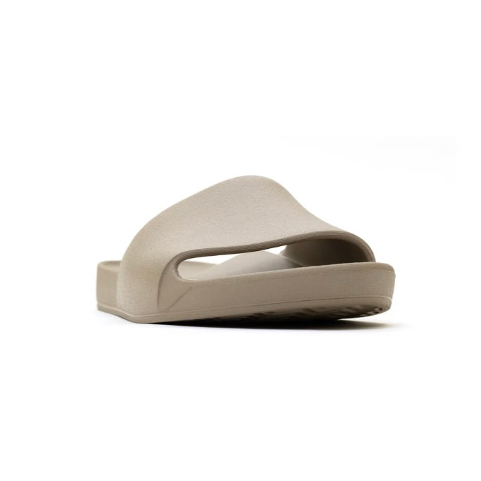 Archies Taupe Arch Support Slides Orthotic