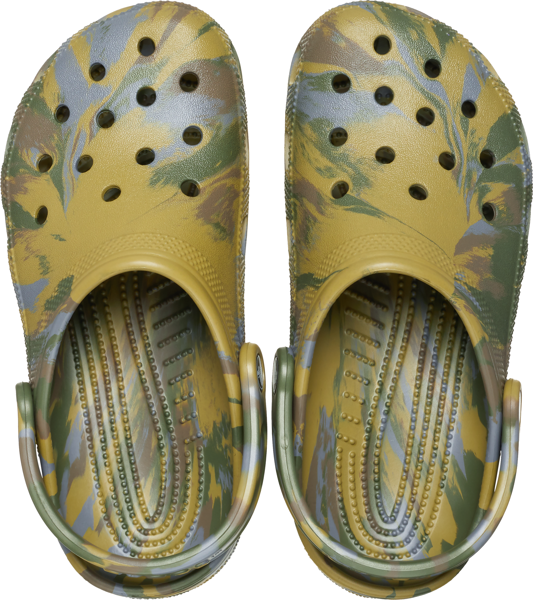 Crocs - Unisex Classic Marbled Clog Aloe