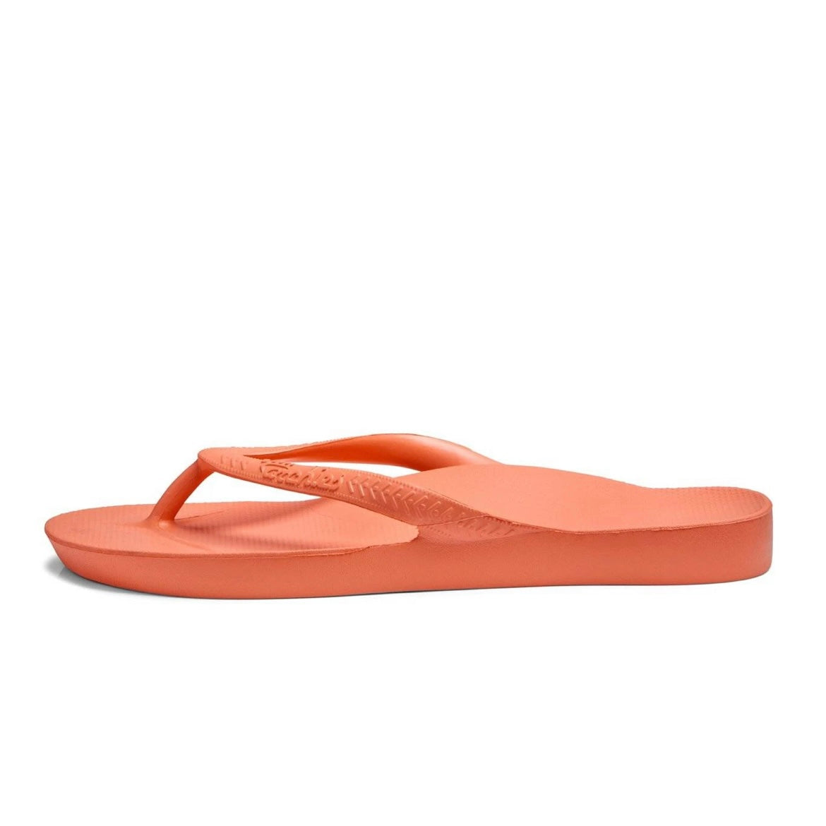 Archies Peach Arch Support Thongs Flip Flop Orthotic