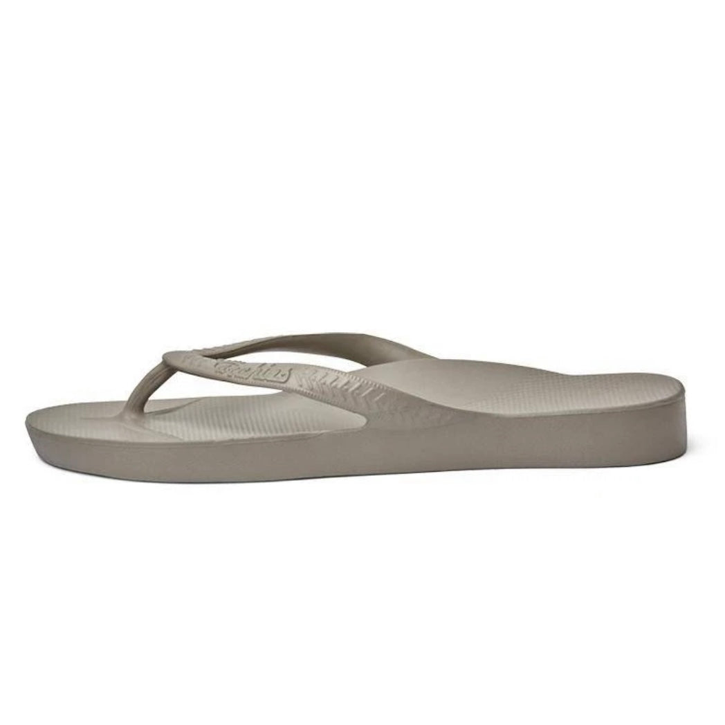 Archies Taupe Arch Support Thongs Flip Flop Orthotic – Treat Ya Feet